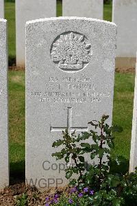 Warloy-Baillon Communal Cemetery Extension - Brown, William Thomas